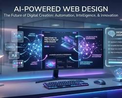A conversational AI assistant device in an office setting